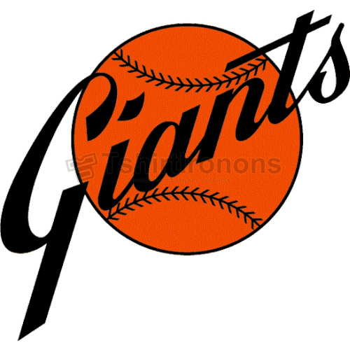 San Francisco Giants T-shirts Iron On Transfers N1890